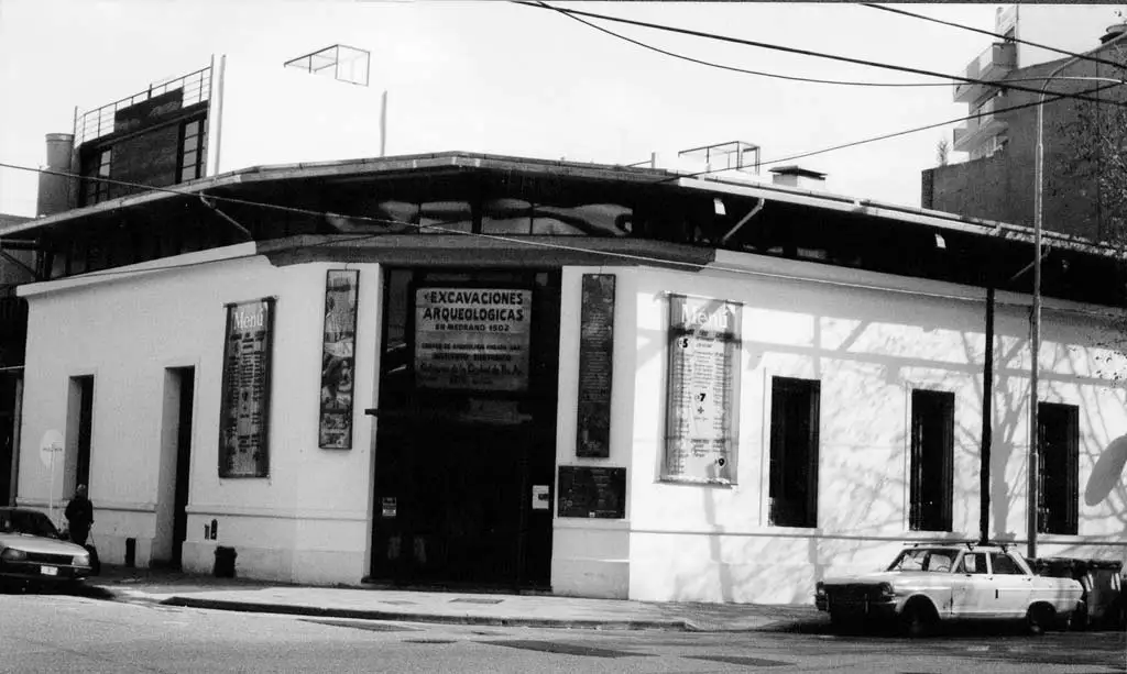 Arqueología de Buenos Aires. Un restorán de Palermo Viejo