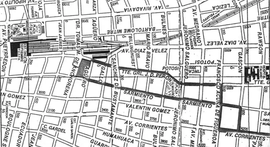 Ferrocarriles por la ciudad. La otra estación Once