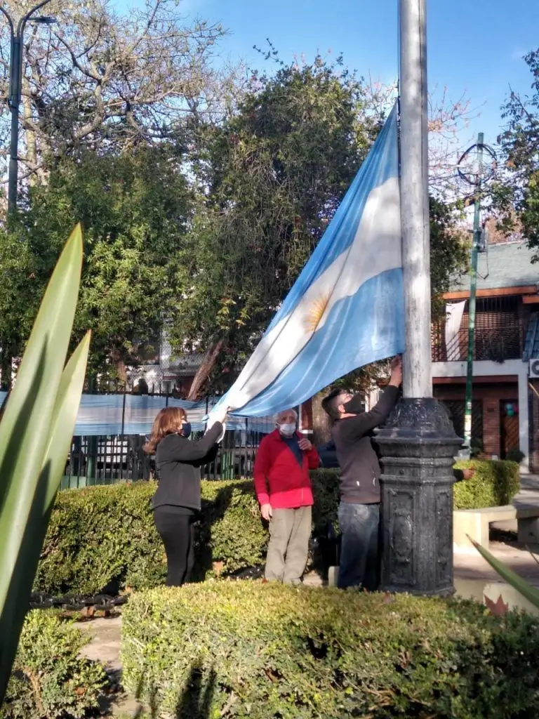 Homenaje al Gral Belgrano en Parque Chas