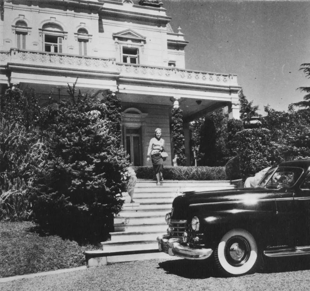 Vida cotidiana de Perón y Evita  en el Palacio Unzué