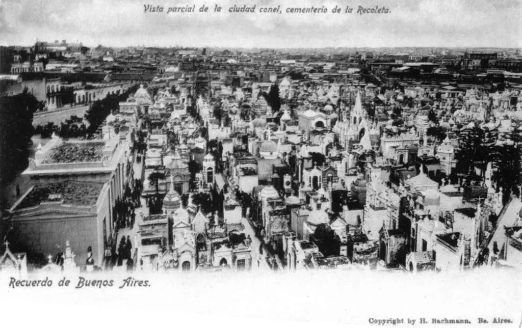 Contemplación estética de la Recoleta