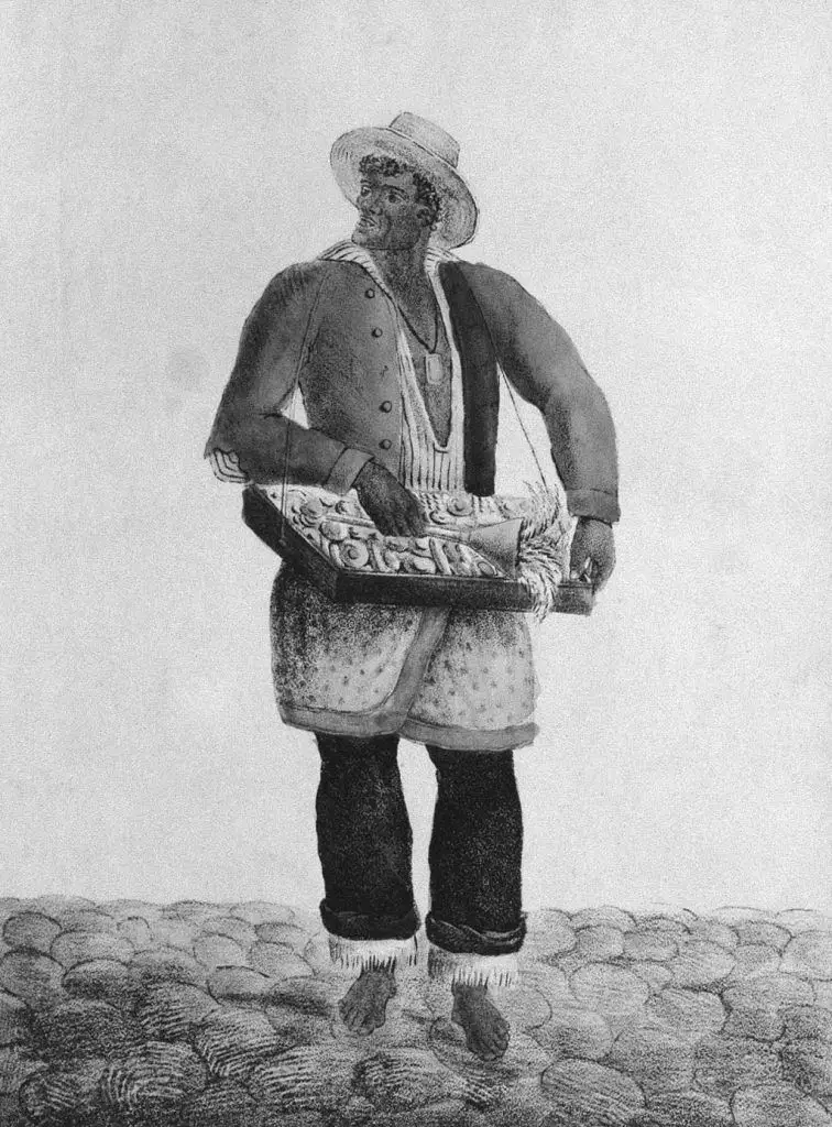 El vendedor de pasteles. Emi­lio Dai­reaux (1843-1916)