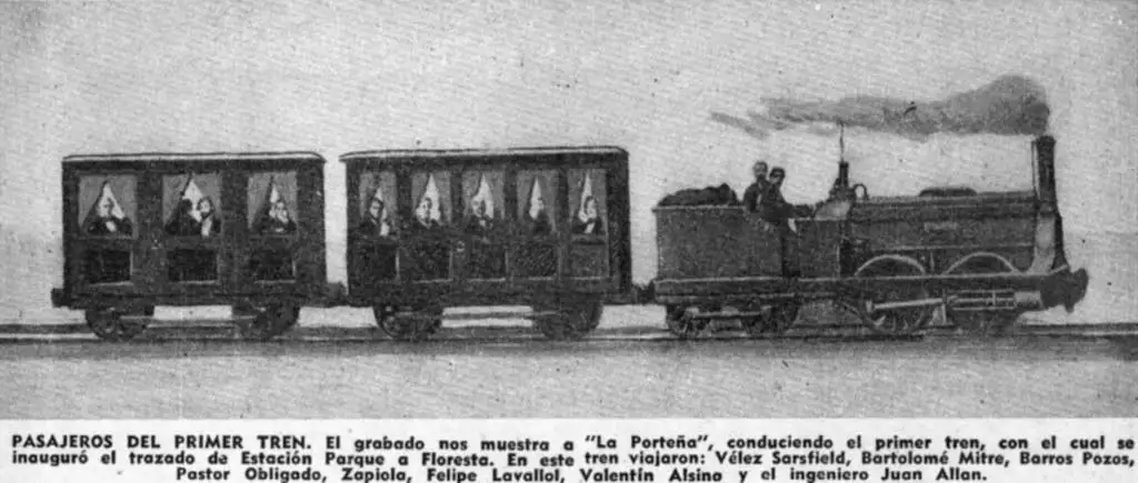 El primer ferrocarril argentino