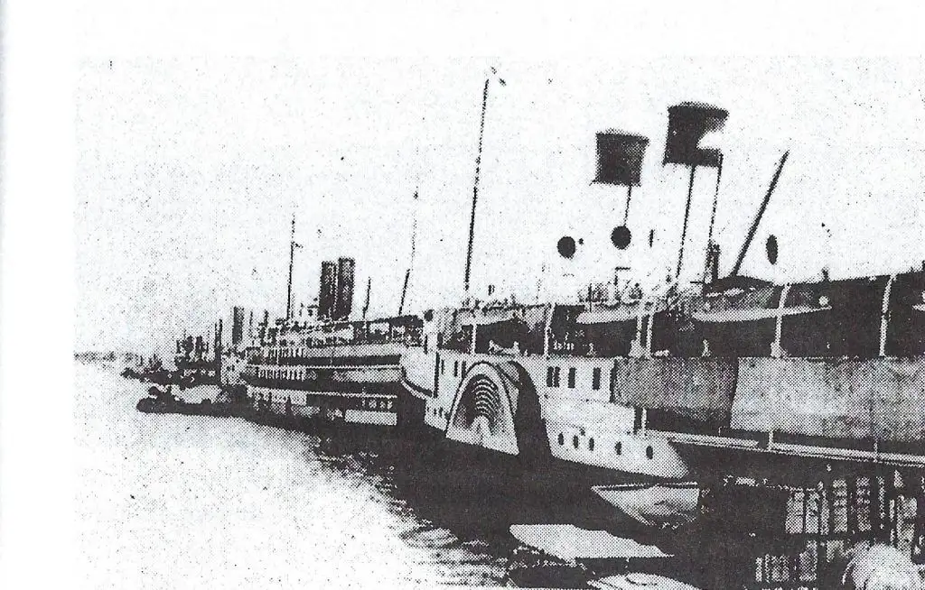 Los vapores General Alvear y General Artigas